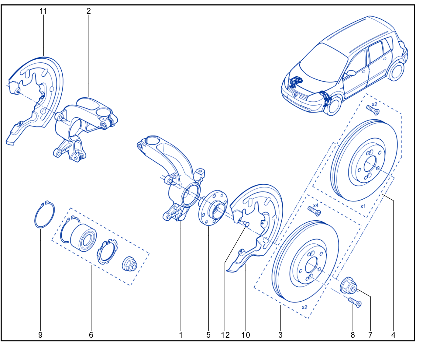 Front Brake - 01004664