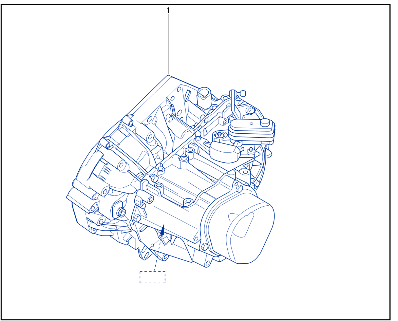 Assembled Gearbox - 01004881