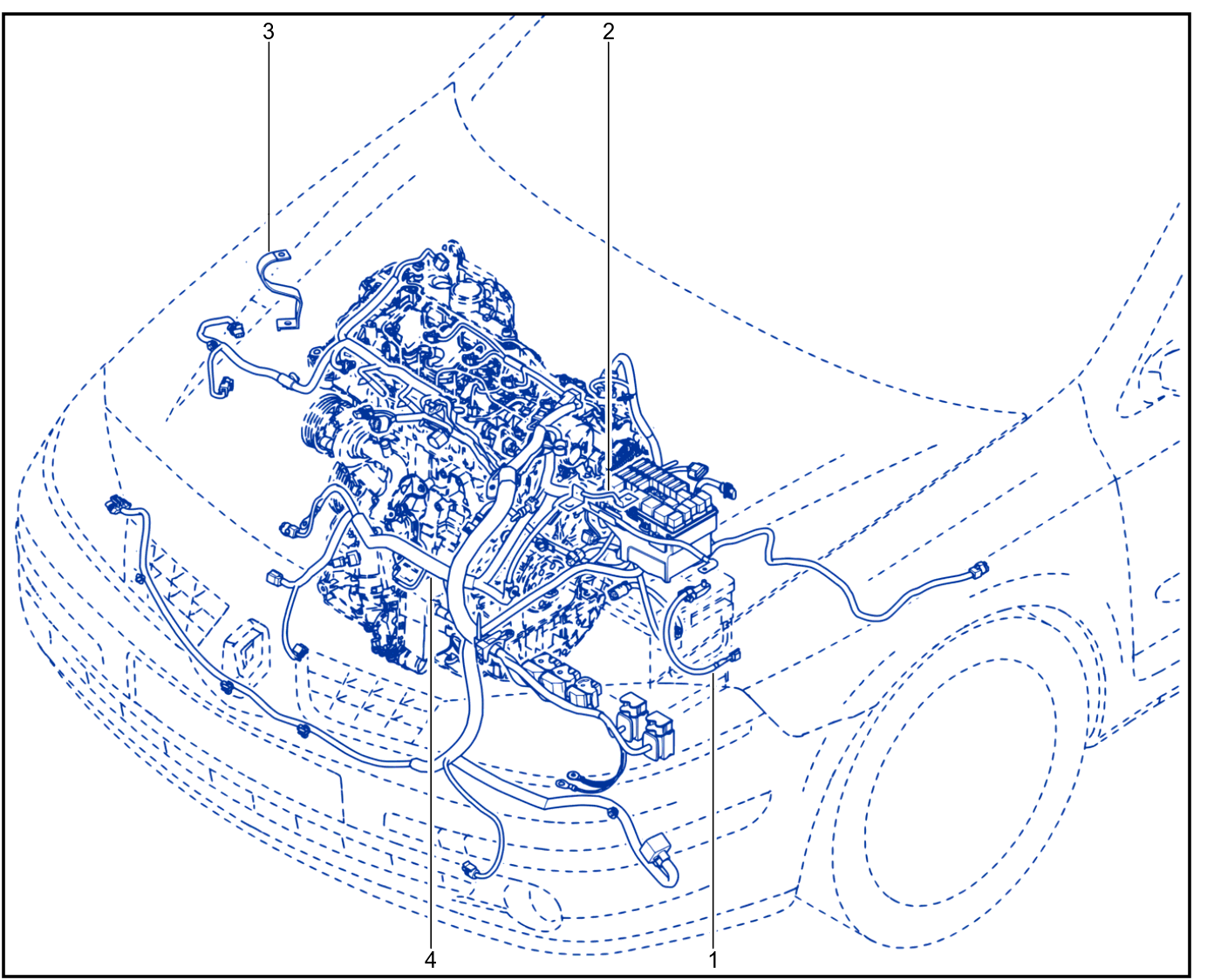 Wiring - Engine Components - 01004896