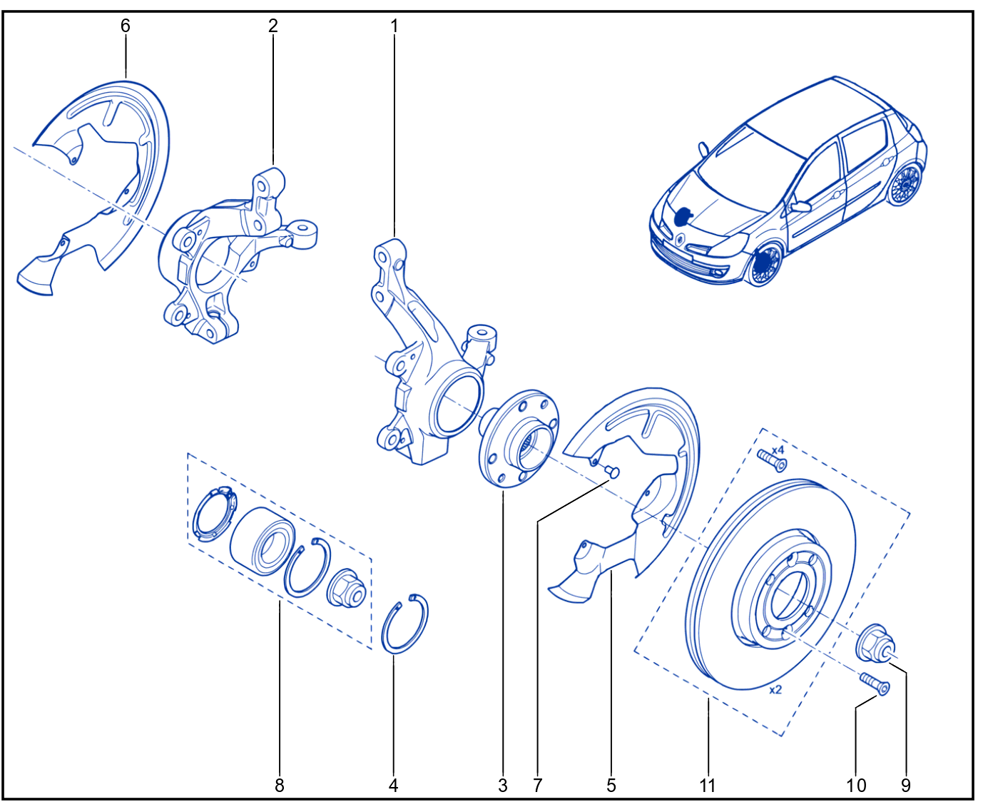 Front Brake - 01004909