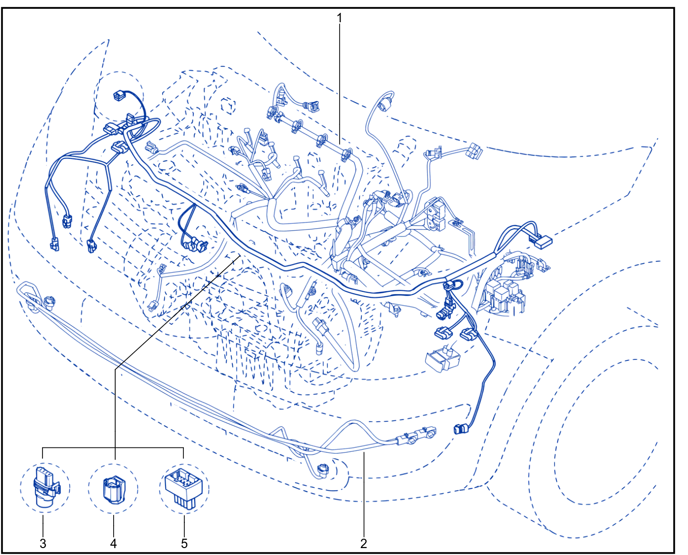 Wiring - Engine Components - 01005478