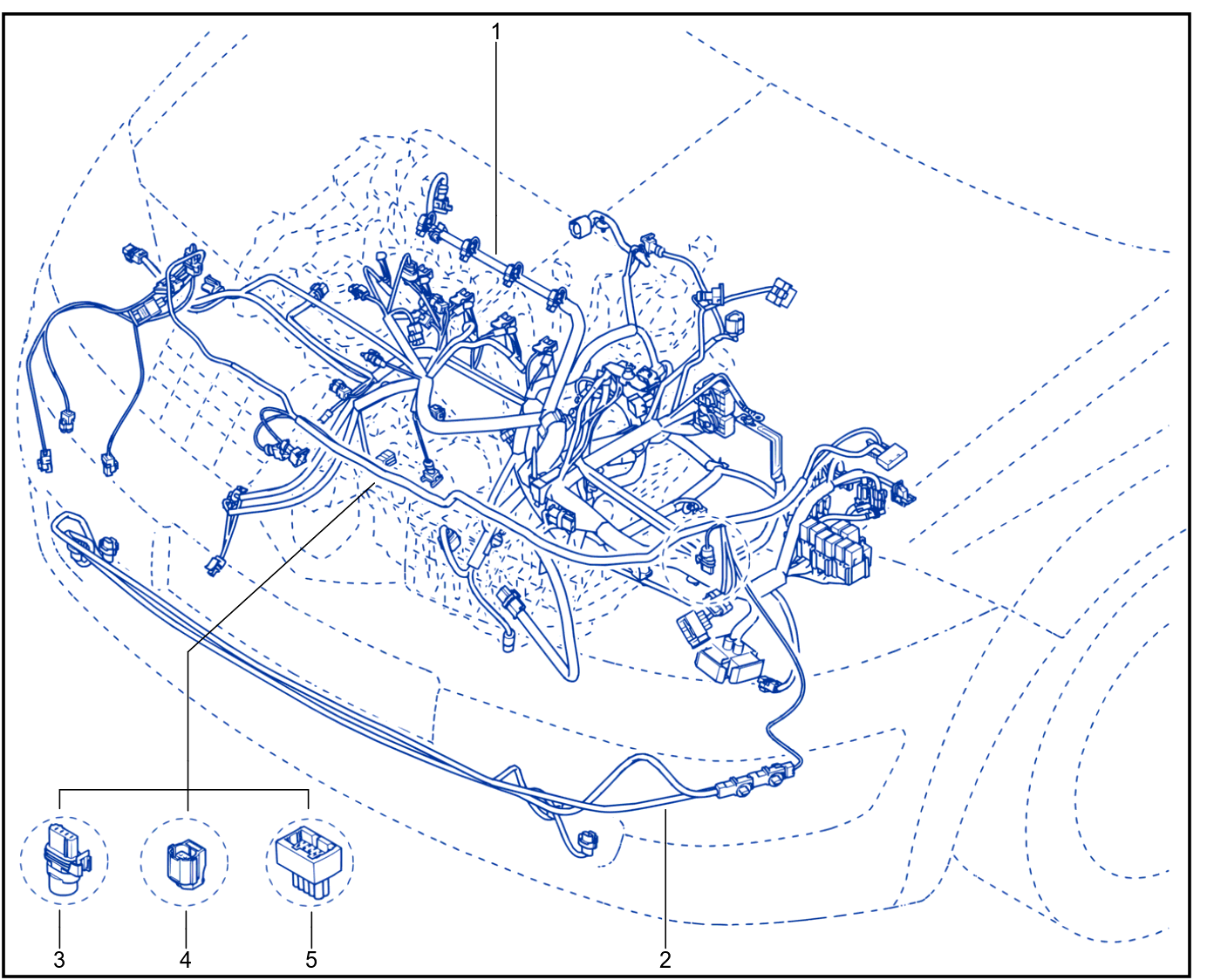 Wiring - Engine Components - 01005486