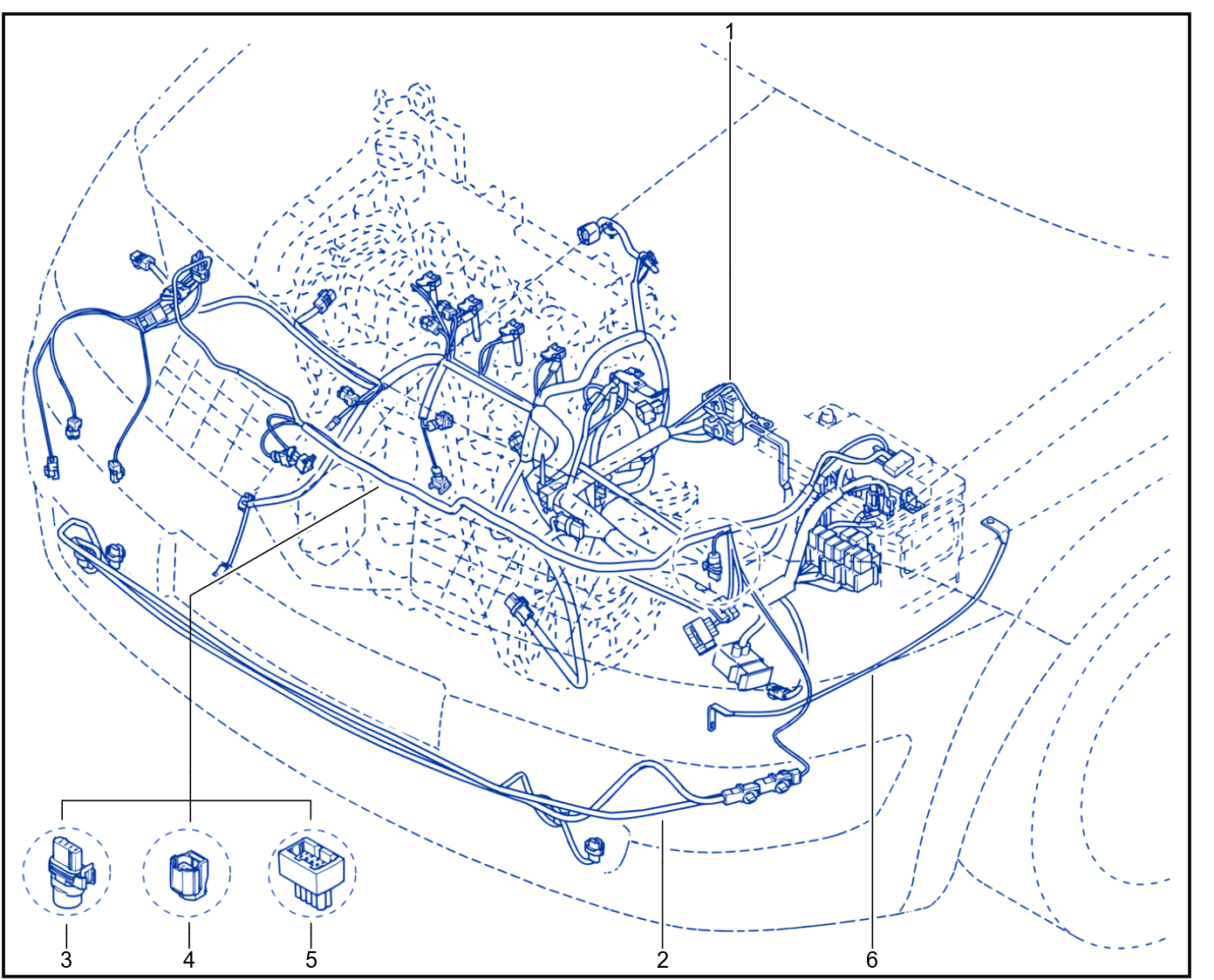 Wiring - Engine Components - 01005547