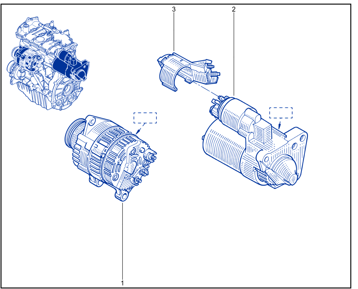 Starter Motor - 01005733