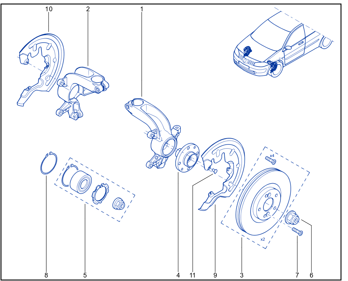Front Brake - 01005940