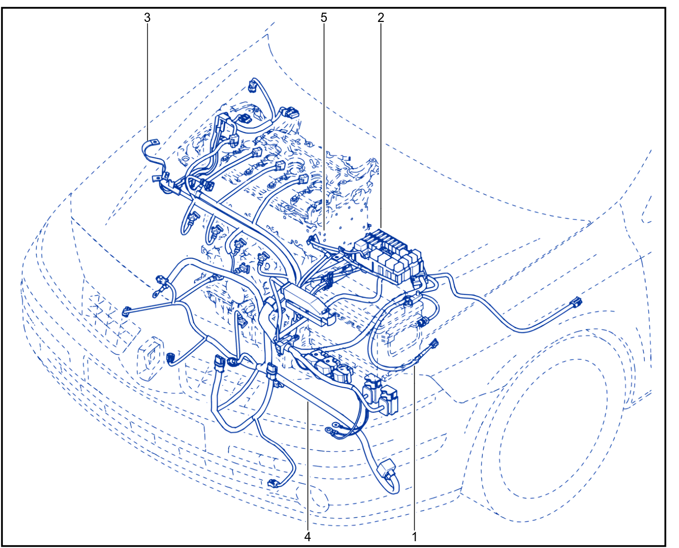 Wiring - Engine Components - 01005955