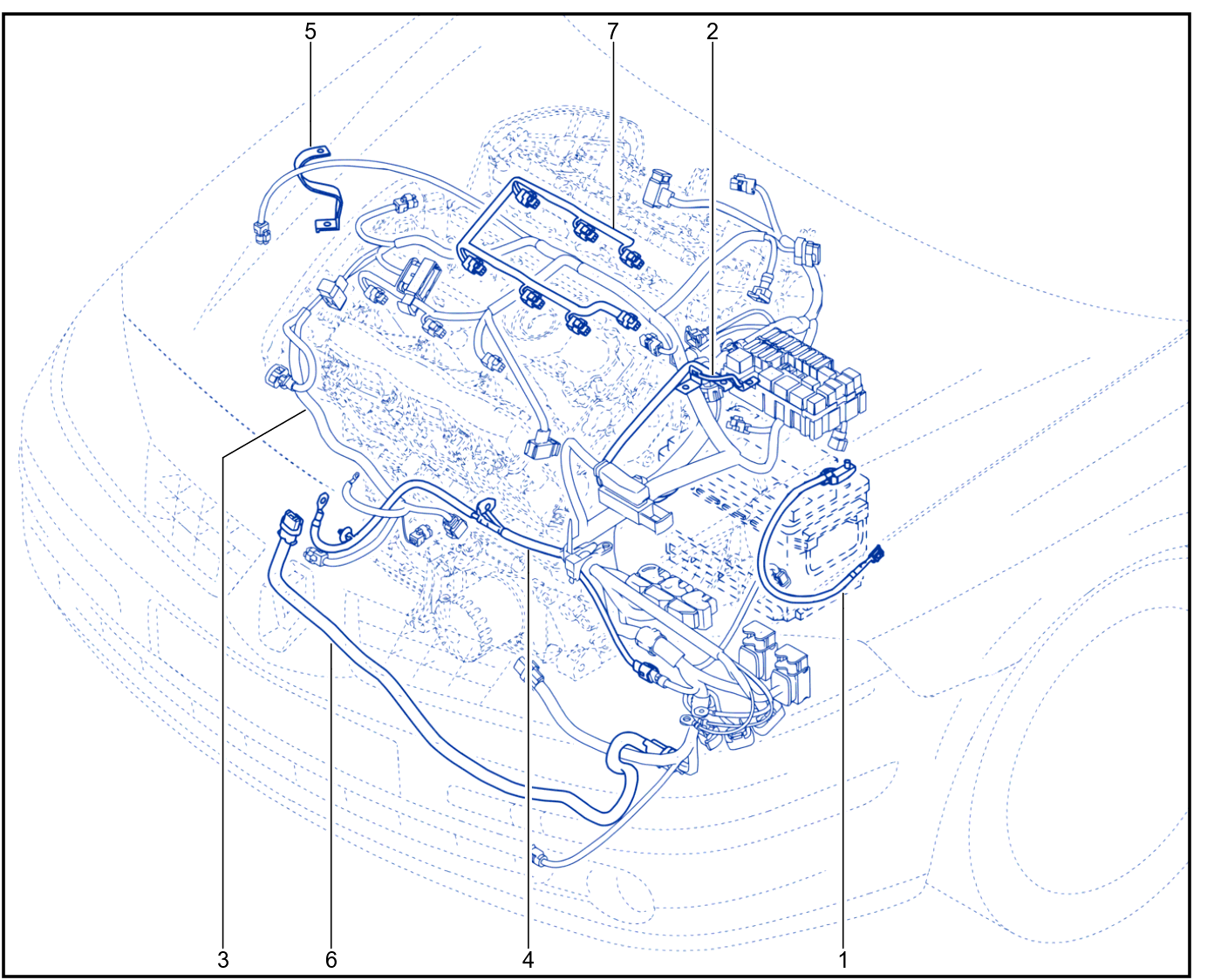 Wiring - Engine Components - 01005977