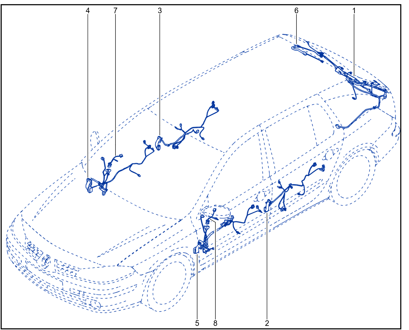 Wiring - Opening Element Components - 01005982