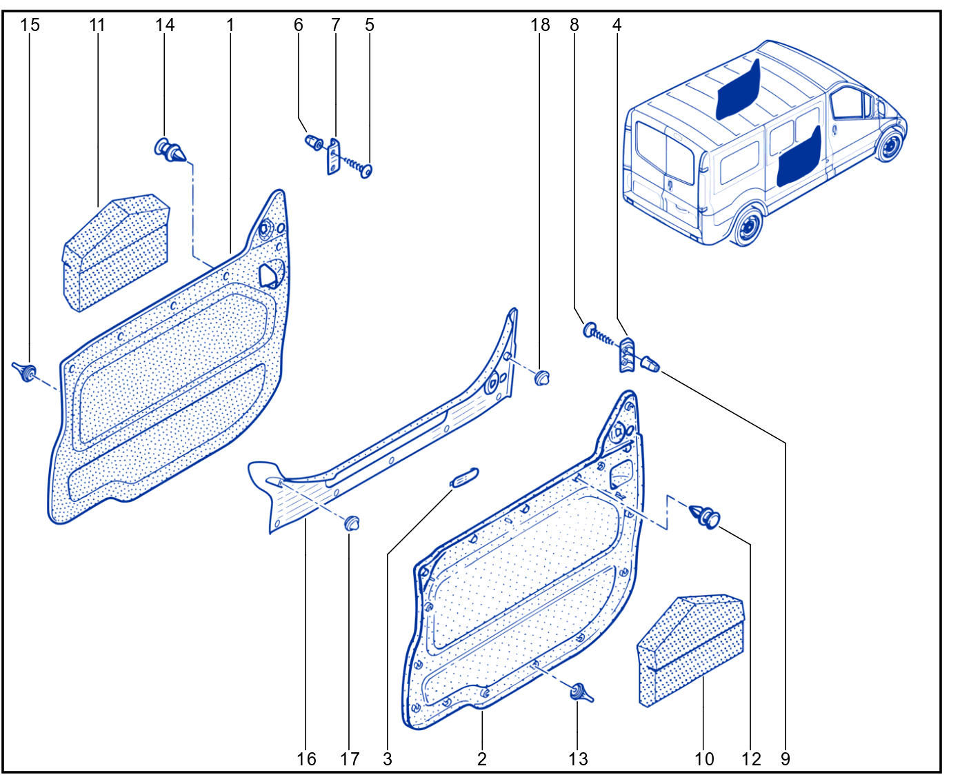 Side Opening Element Trim - 01006091