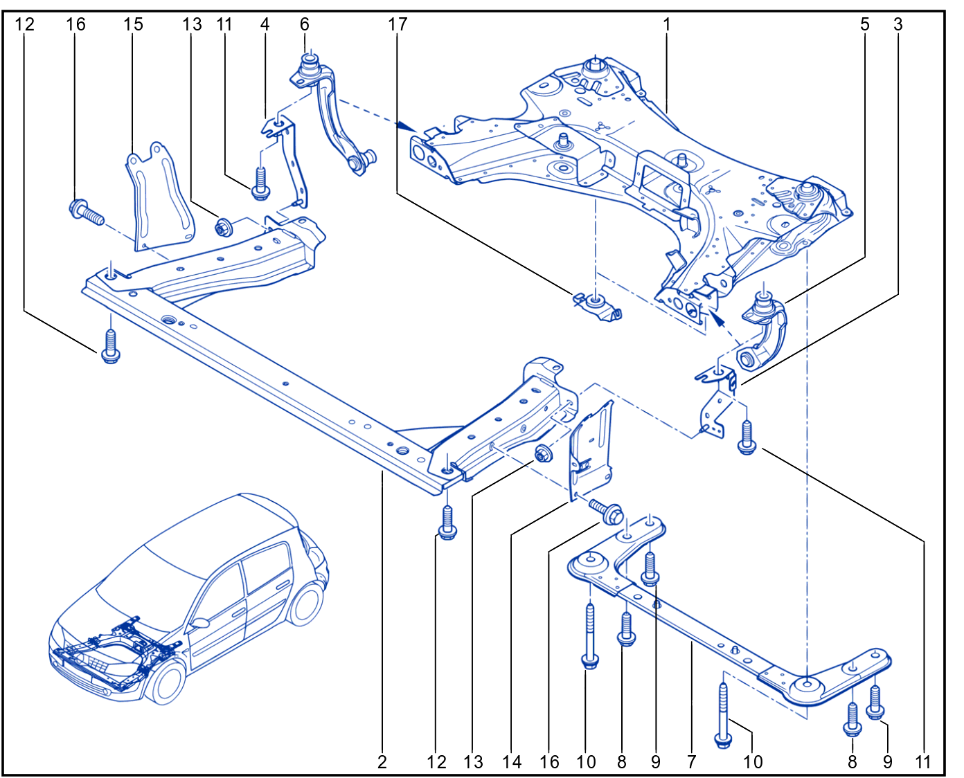 Front Axle Component - 01006266