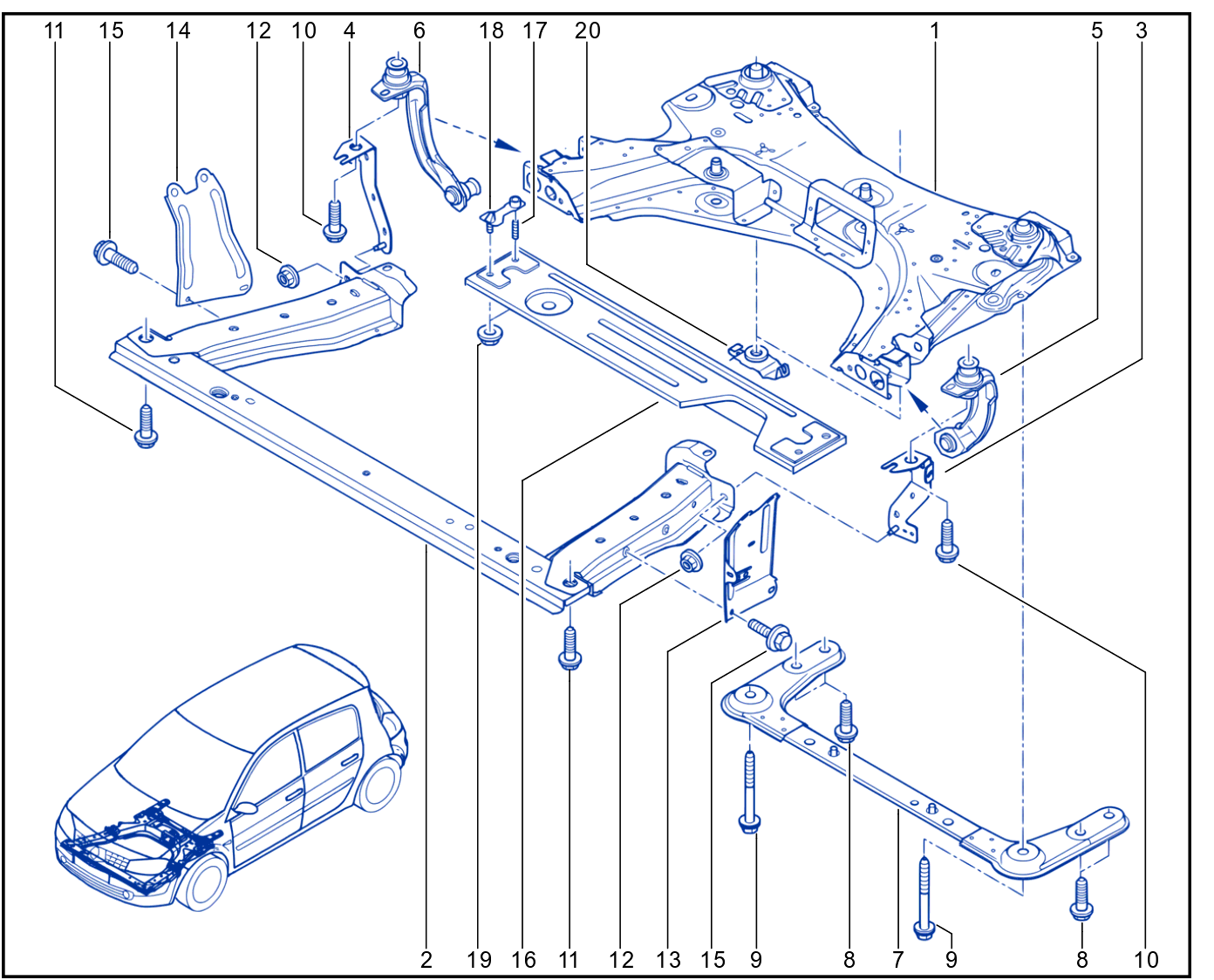Front Axle Component - 01006285
