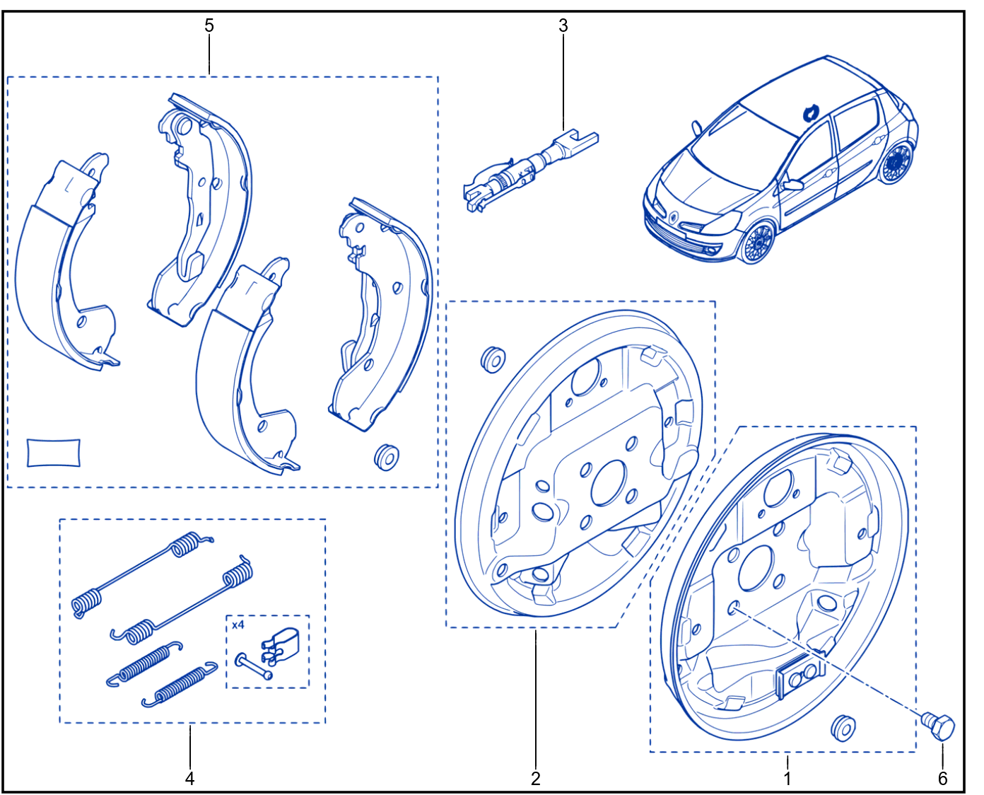Rear Brake - 01006477