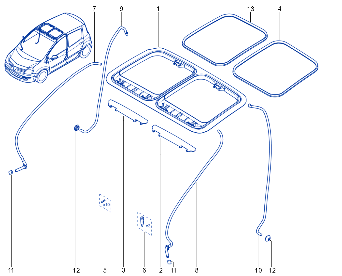 Sunroof - 01006554