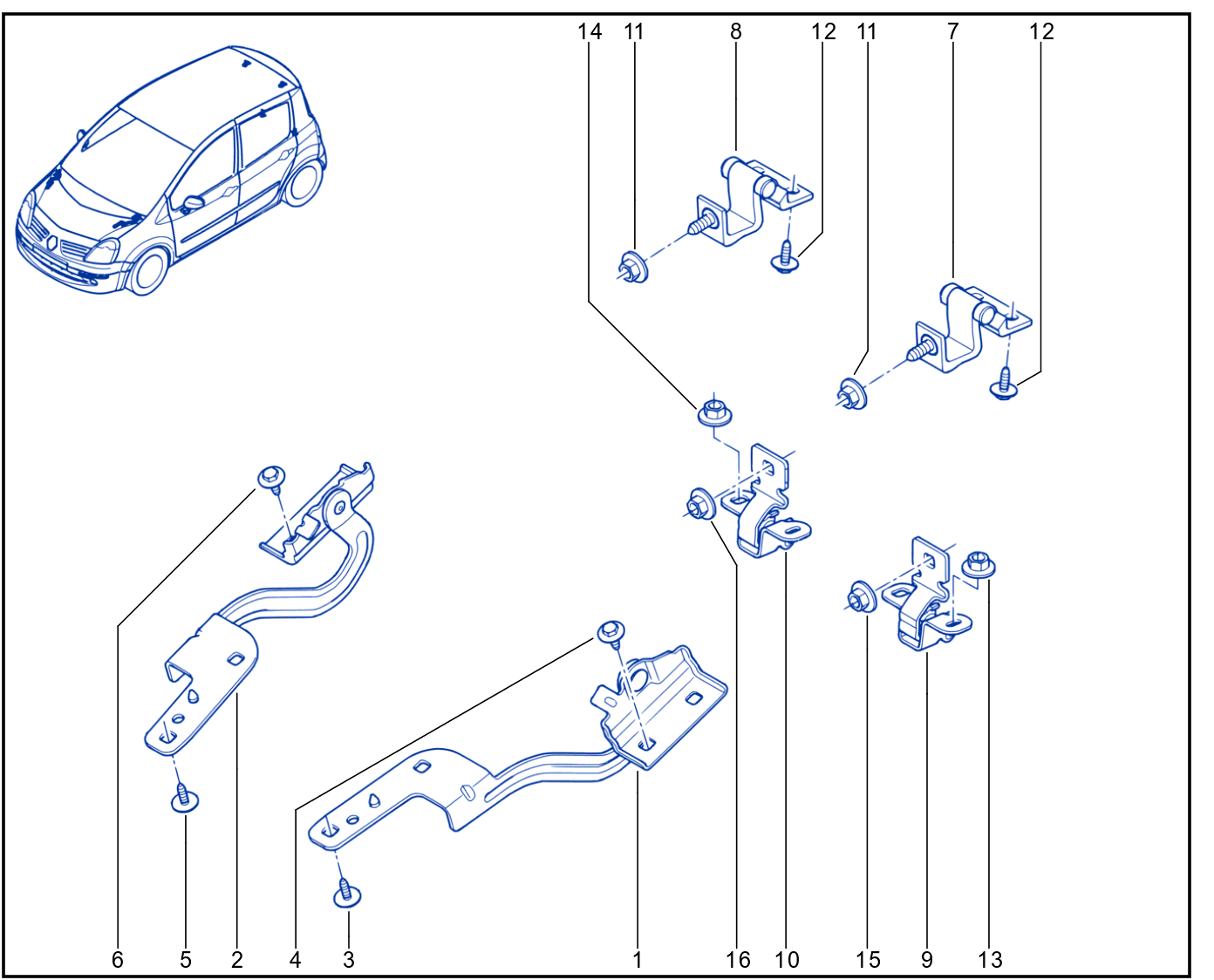 Front Opening Element Panelwork - 01006555
