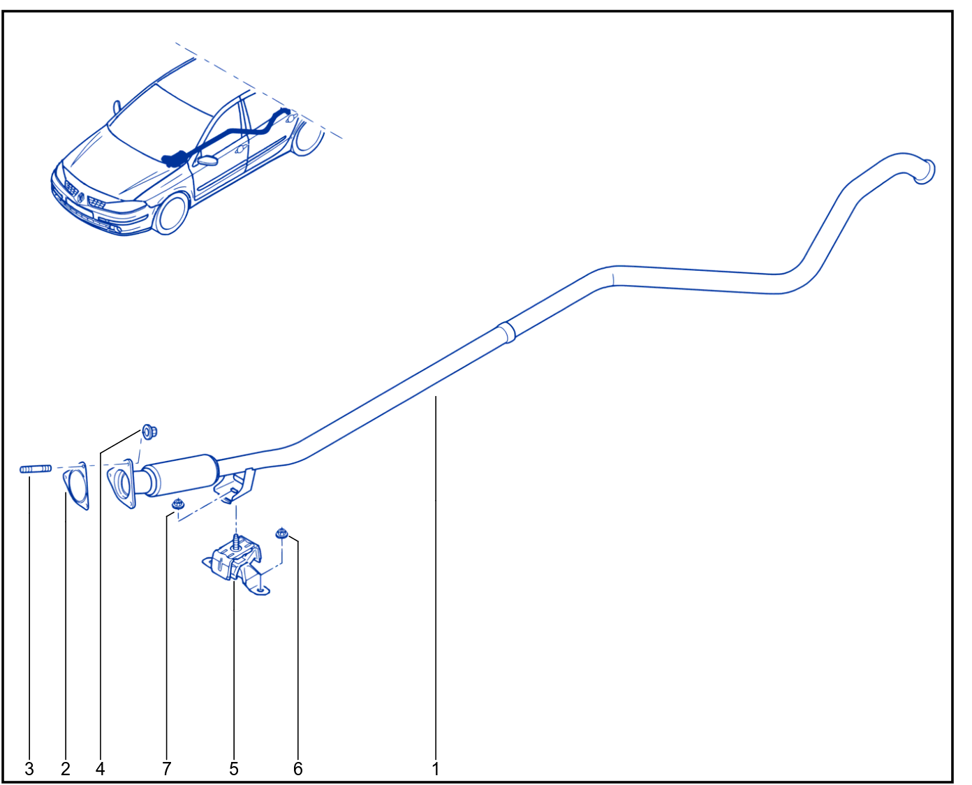 Exhaust Pipe - 01006778