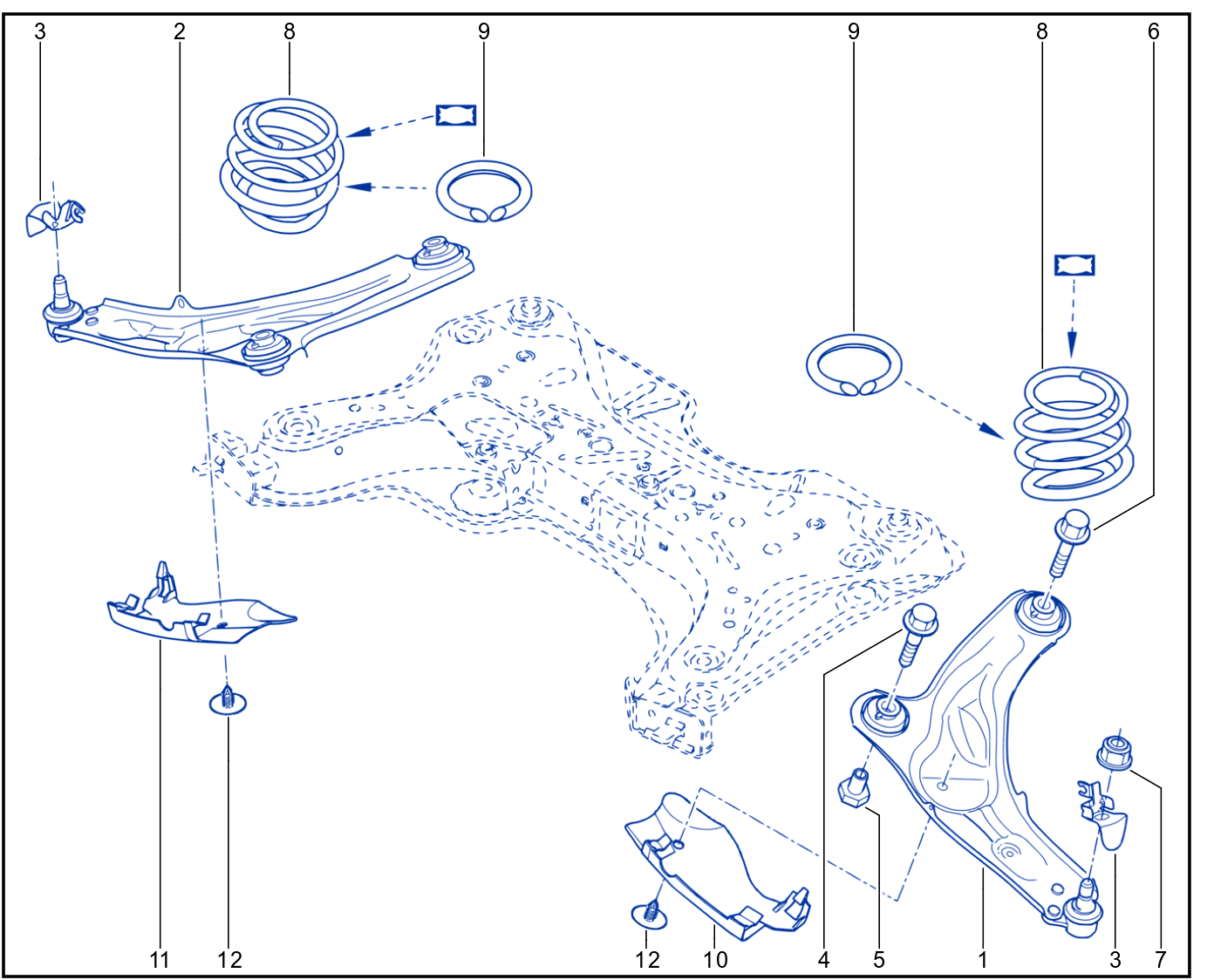 Front Axle Component - 01006780