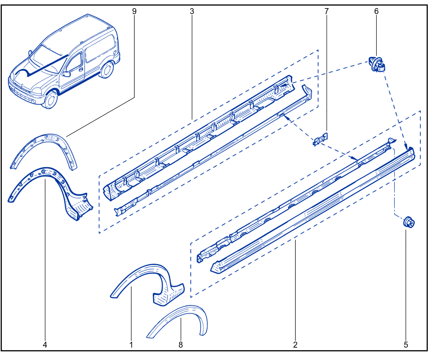 Aerodynamic Component - Side Step - 01006797