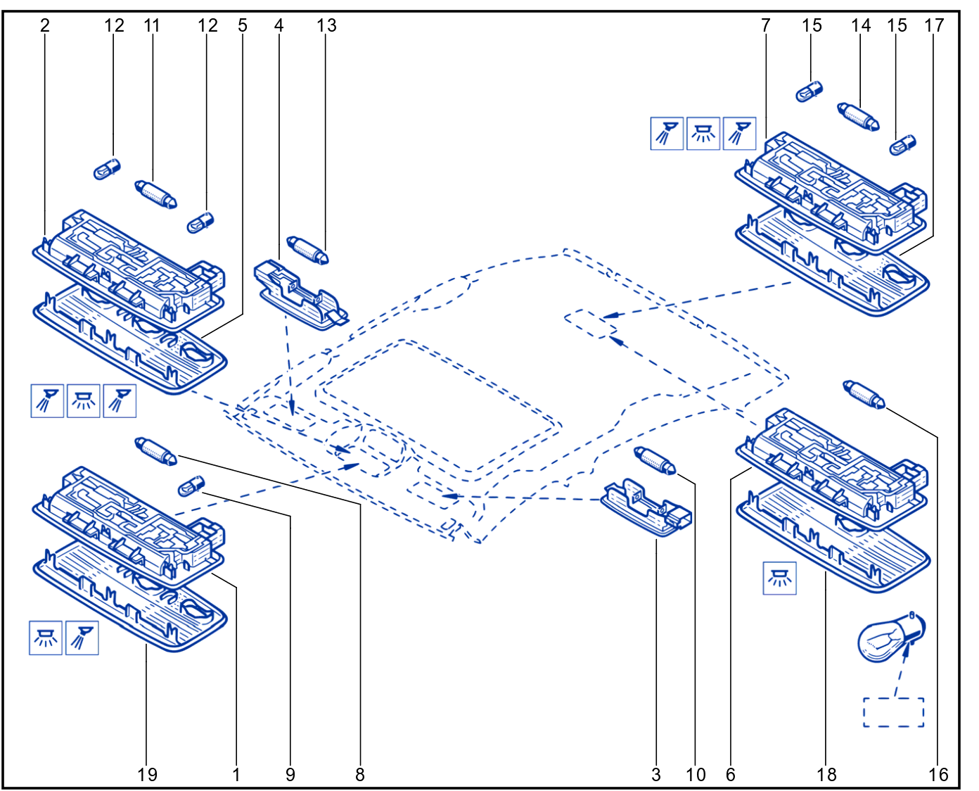 Luggage Compartment Lighting - 01006839