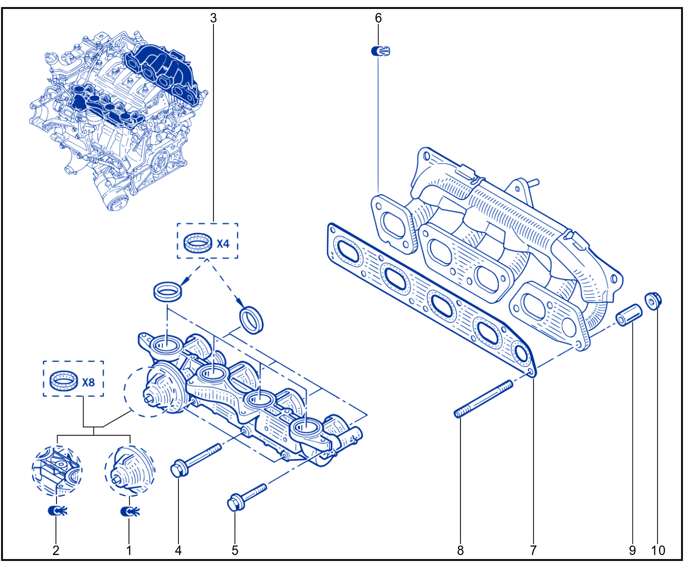 Inlet Manifold - 01007039