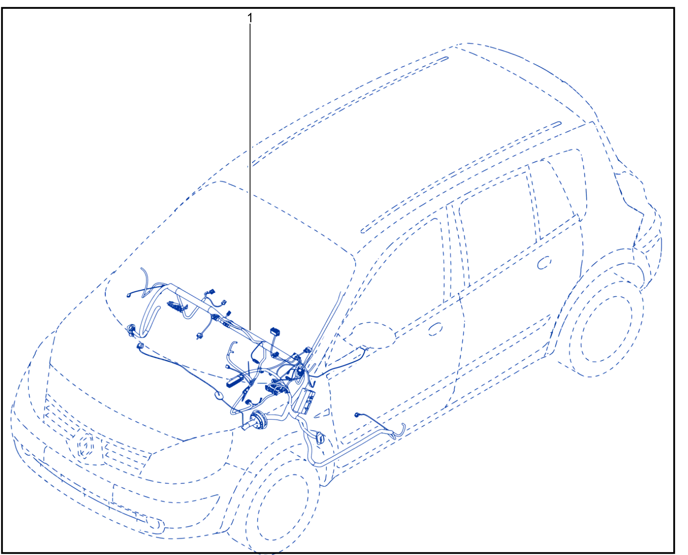 Wiring - Passenger Compartment Components - 01007040