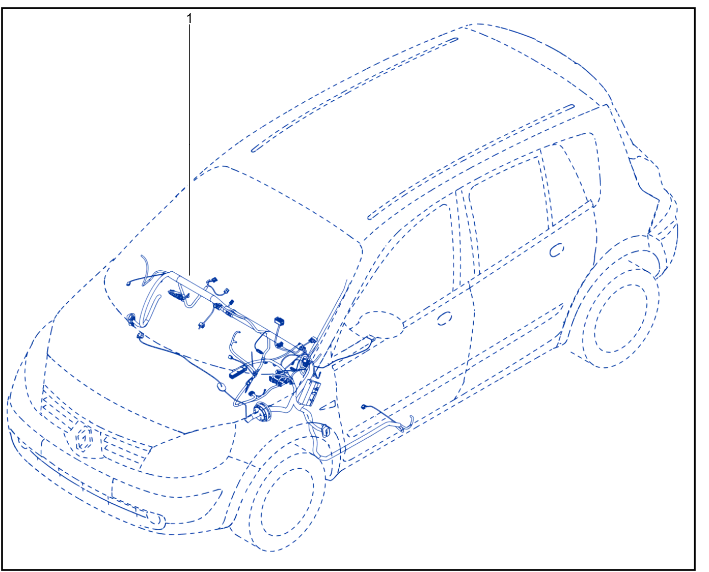 Wiring - Passenger Compartment Components - 01007043