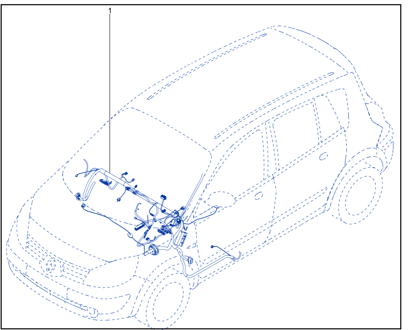 Wiring - Passenger Compartment Components - 01007044