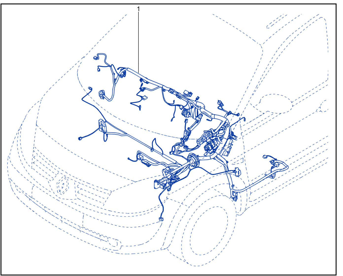 Wiring - Passenger Compartment Components - 01007045
