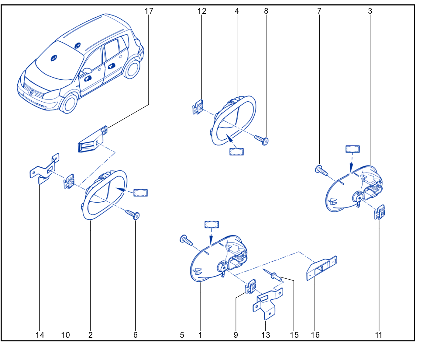 Internal Opening Element Control - 01007089