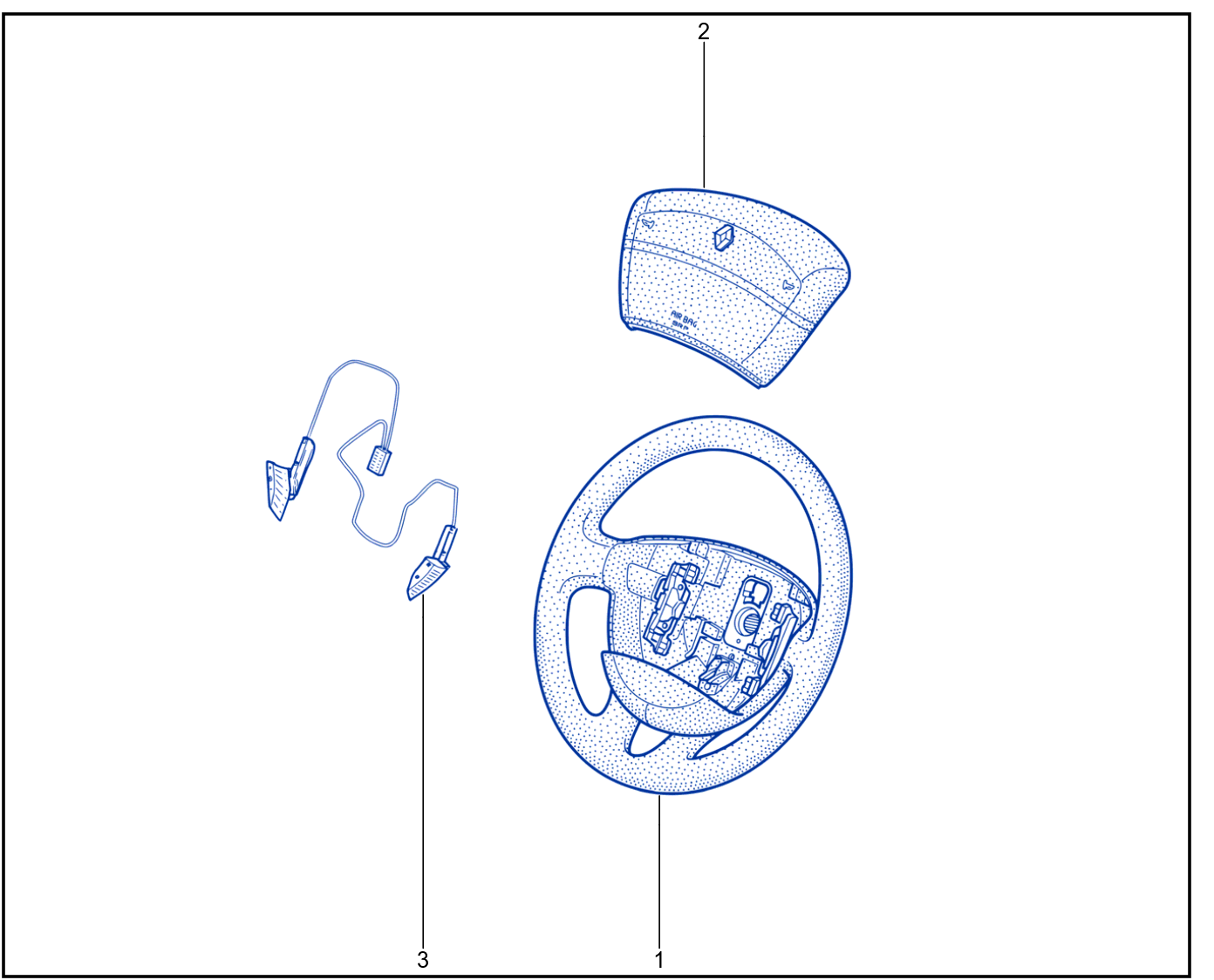 Steering Wheel - 01007212