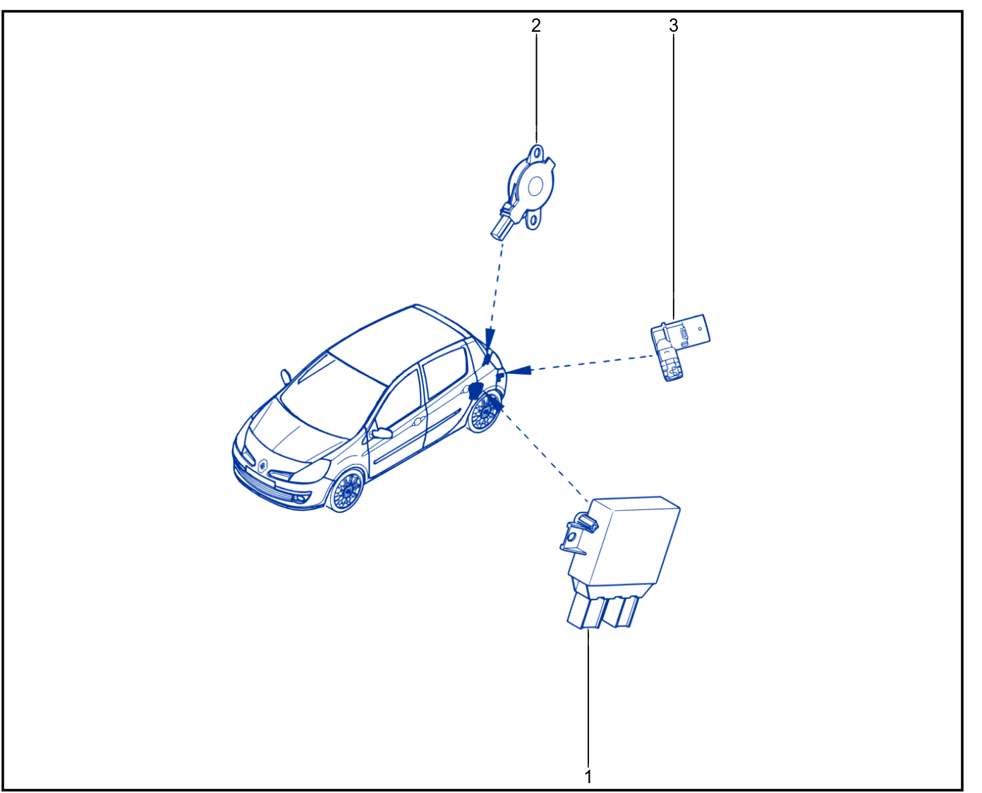 Parking Distance Control - 01007298