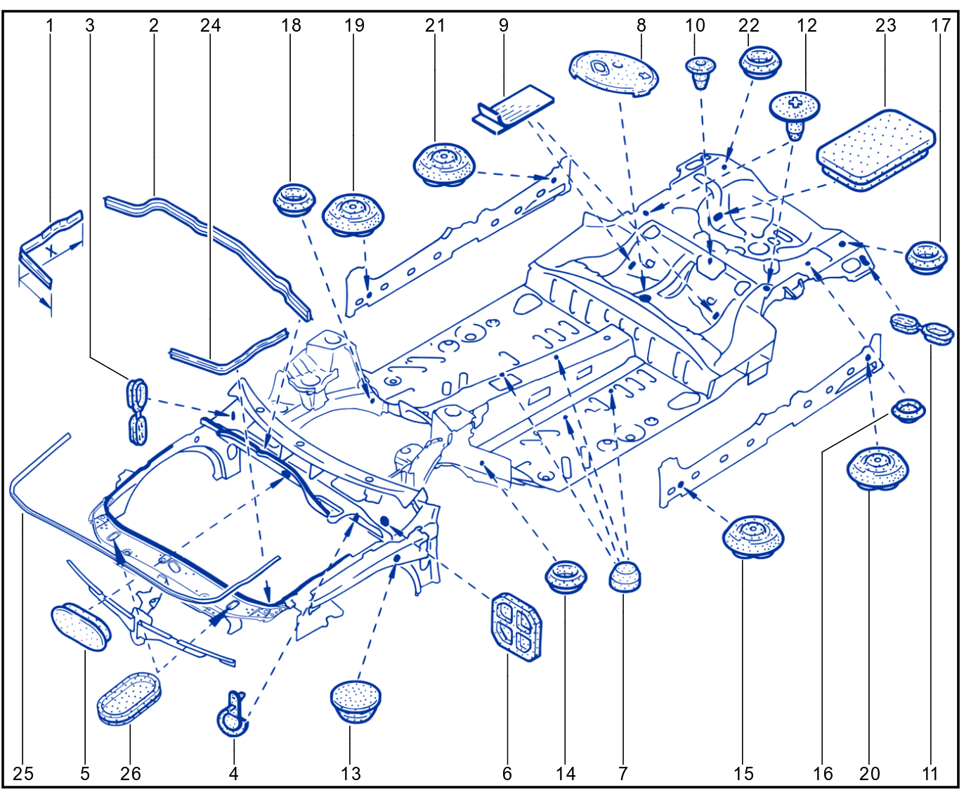 Bodywork Sealing - 01007398