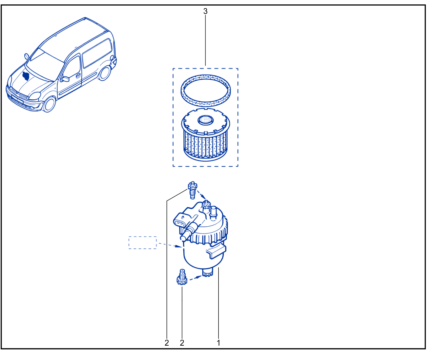 Fuel Filter - 01007449