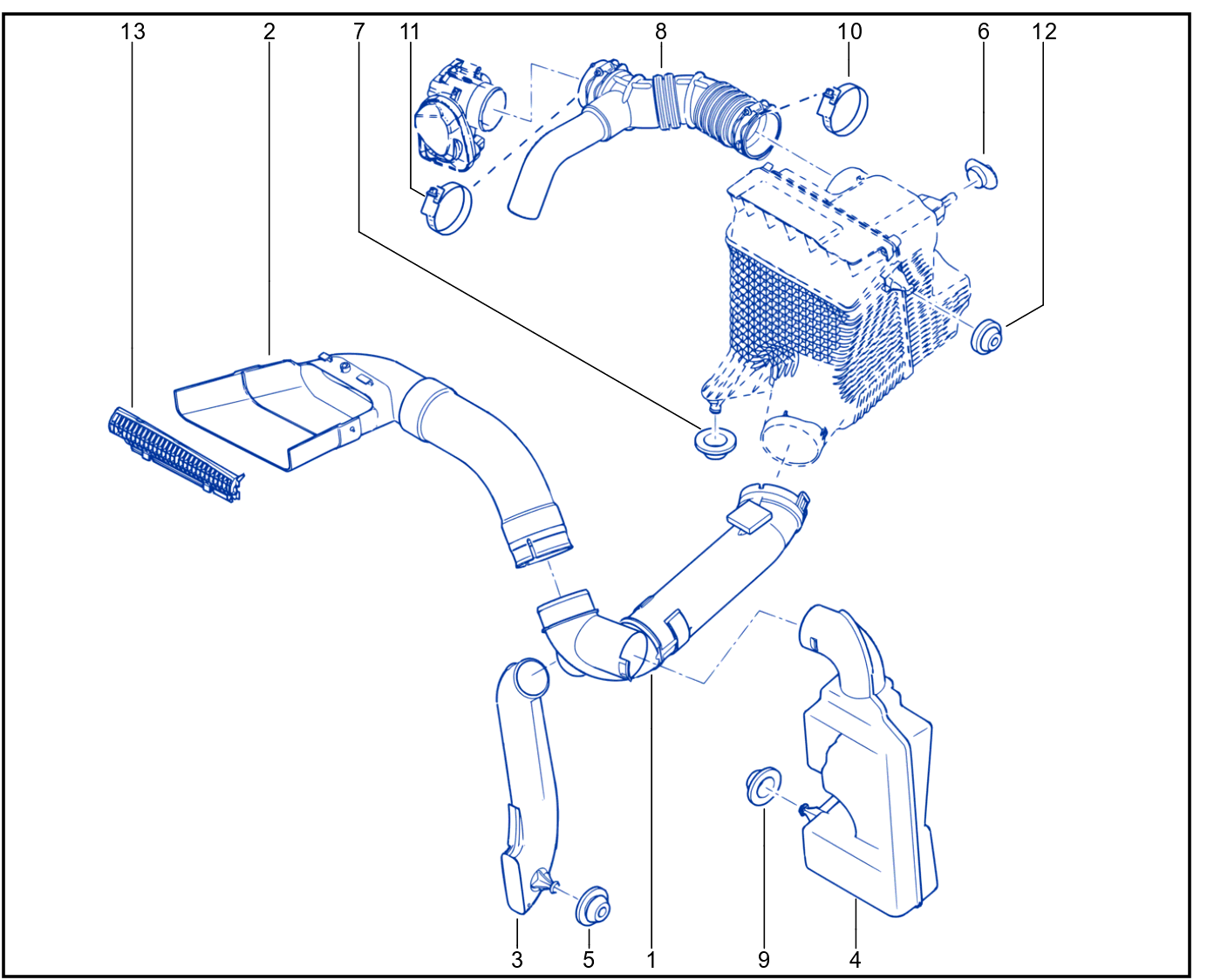Air Pipes - 01007469