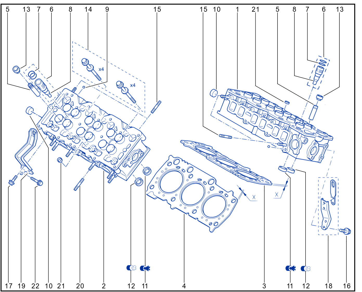 Cylinder Head - 01007528