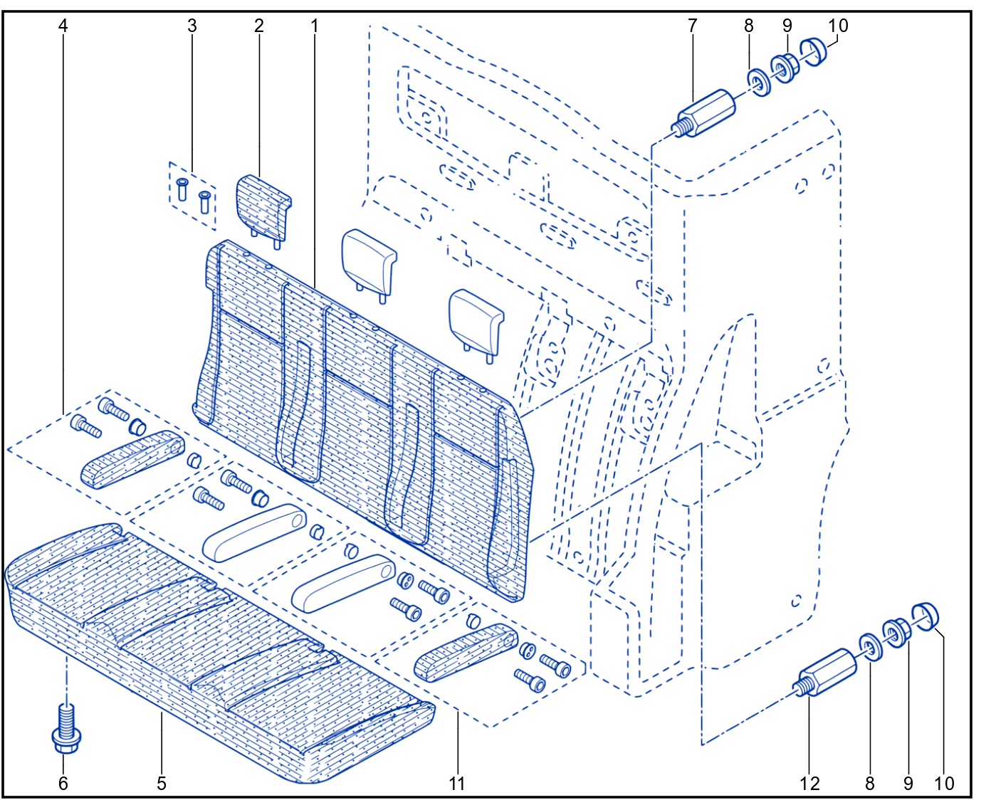 Complete Seat - 01008381
