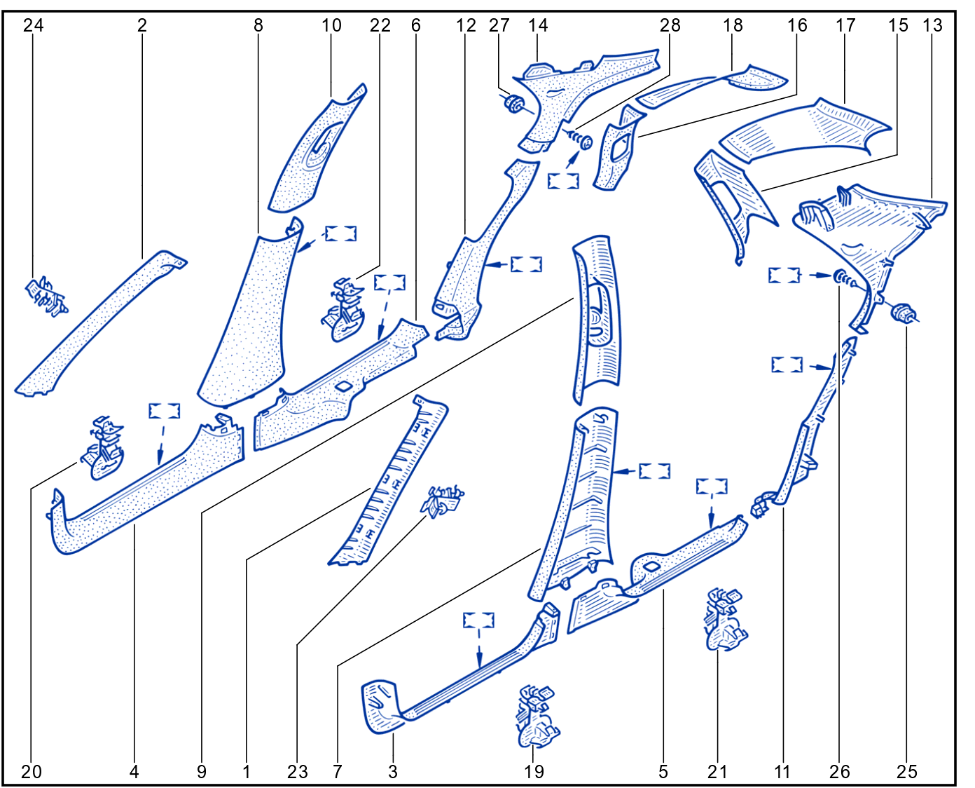 Body Side Trim - 01008730