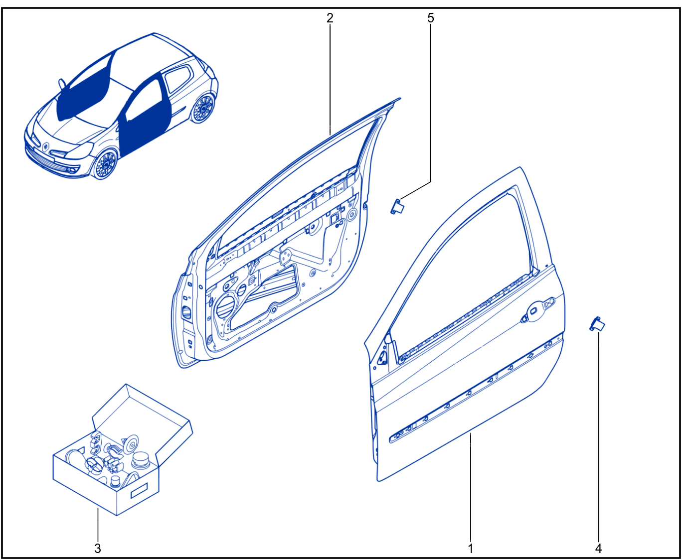 Side Opening Element Panelwork - 01008758
