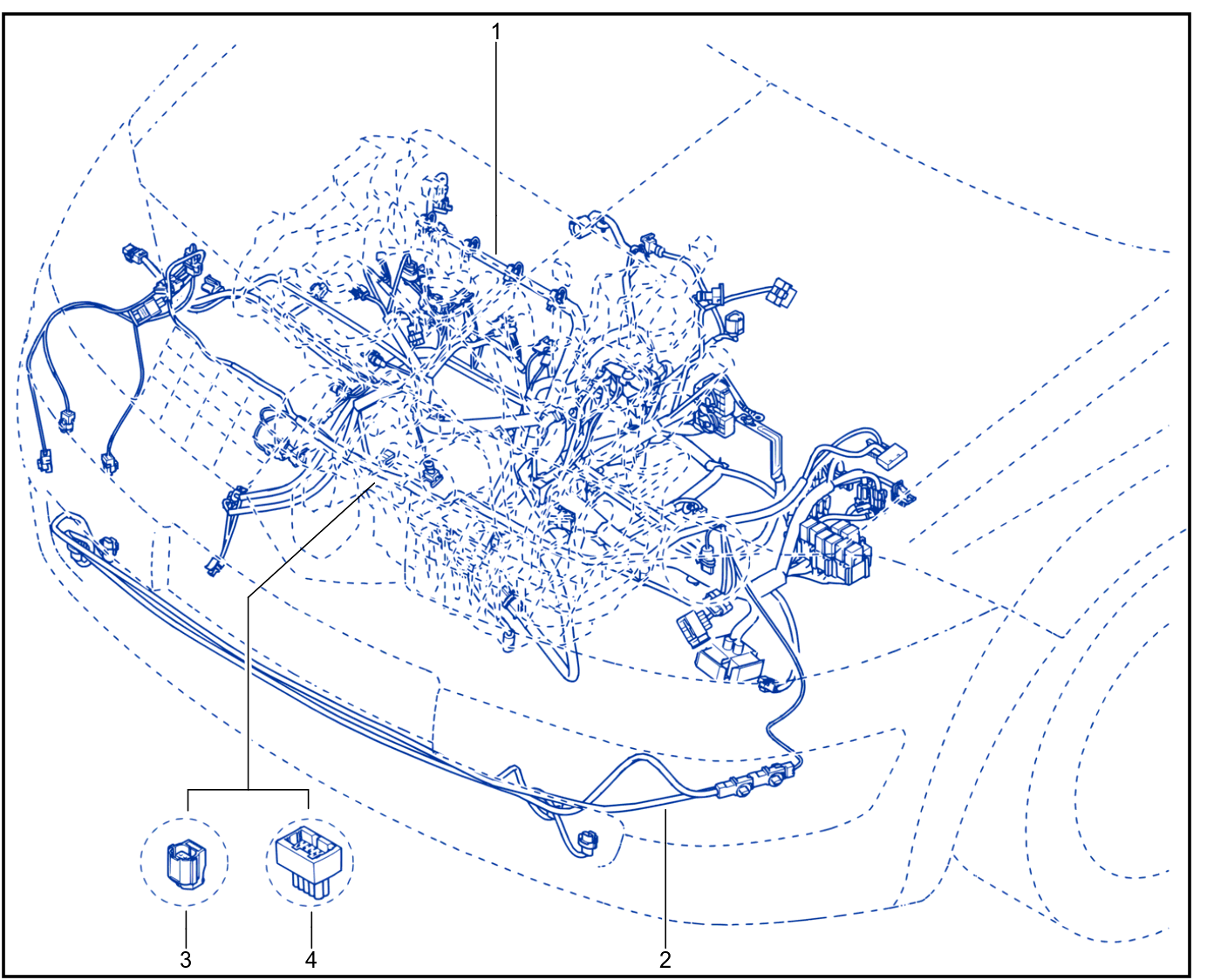Wiring - Engine Components - 01008955