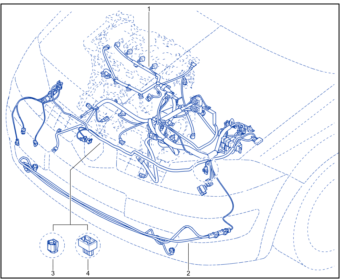Wiring - Engine Components - 01008957