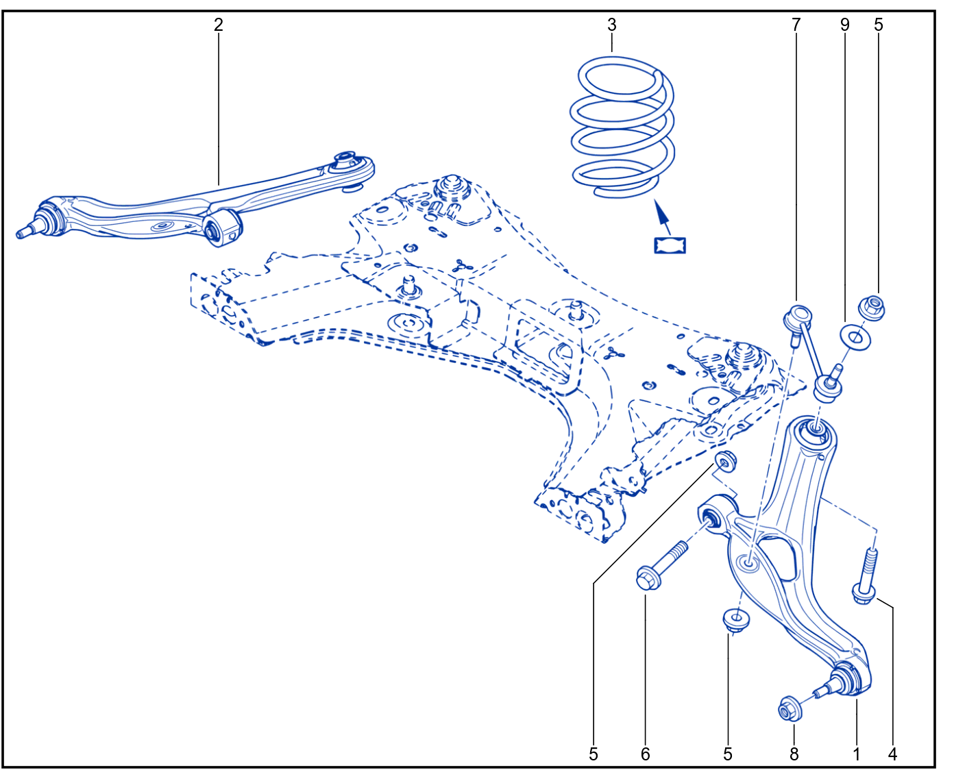 Front Axle Component - 01009010