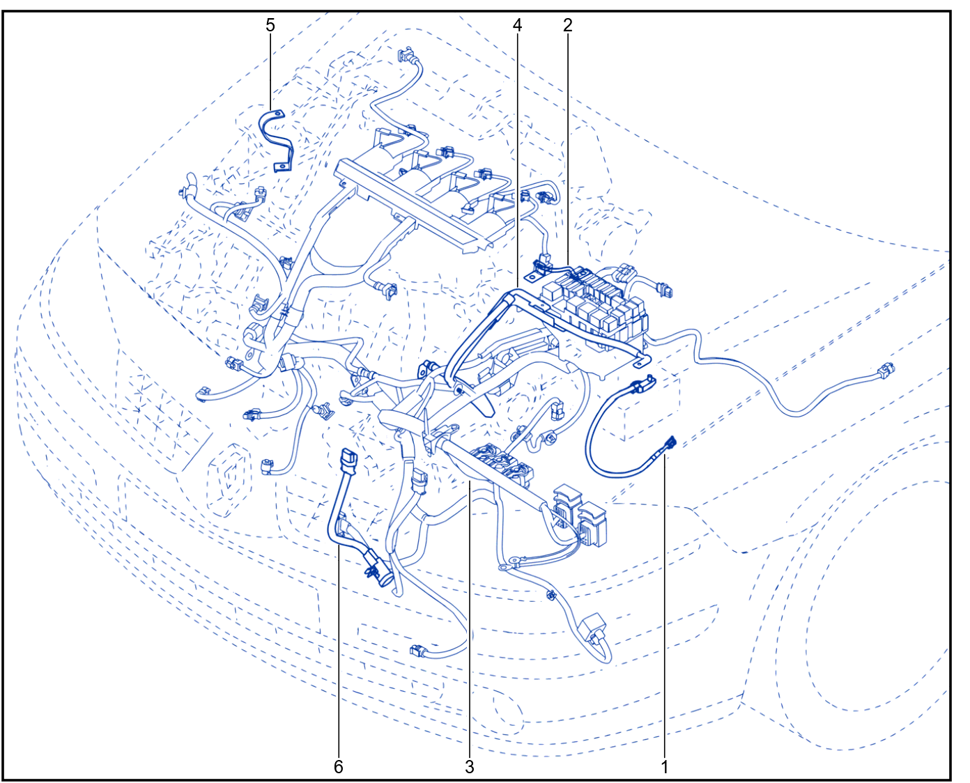 Wiring - Engine Components - 01009065