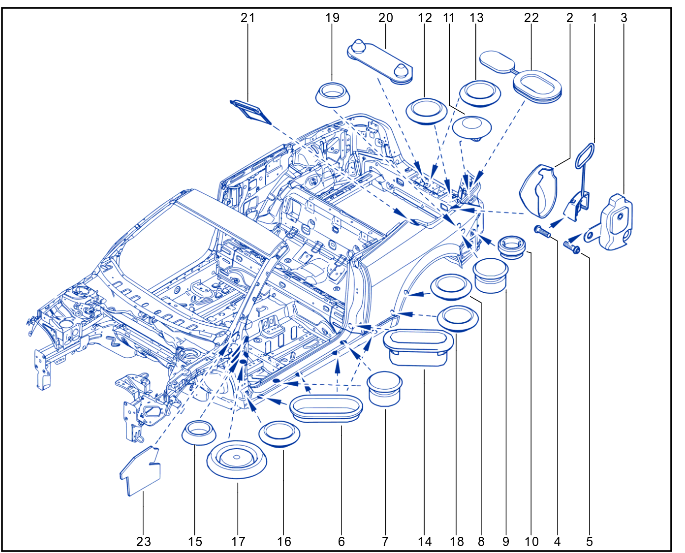 Bodywork Sealing - 01009136