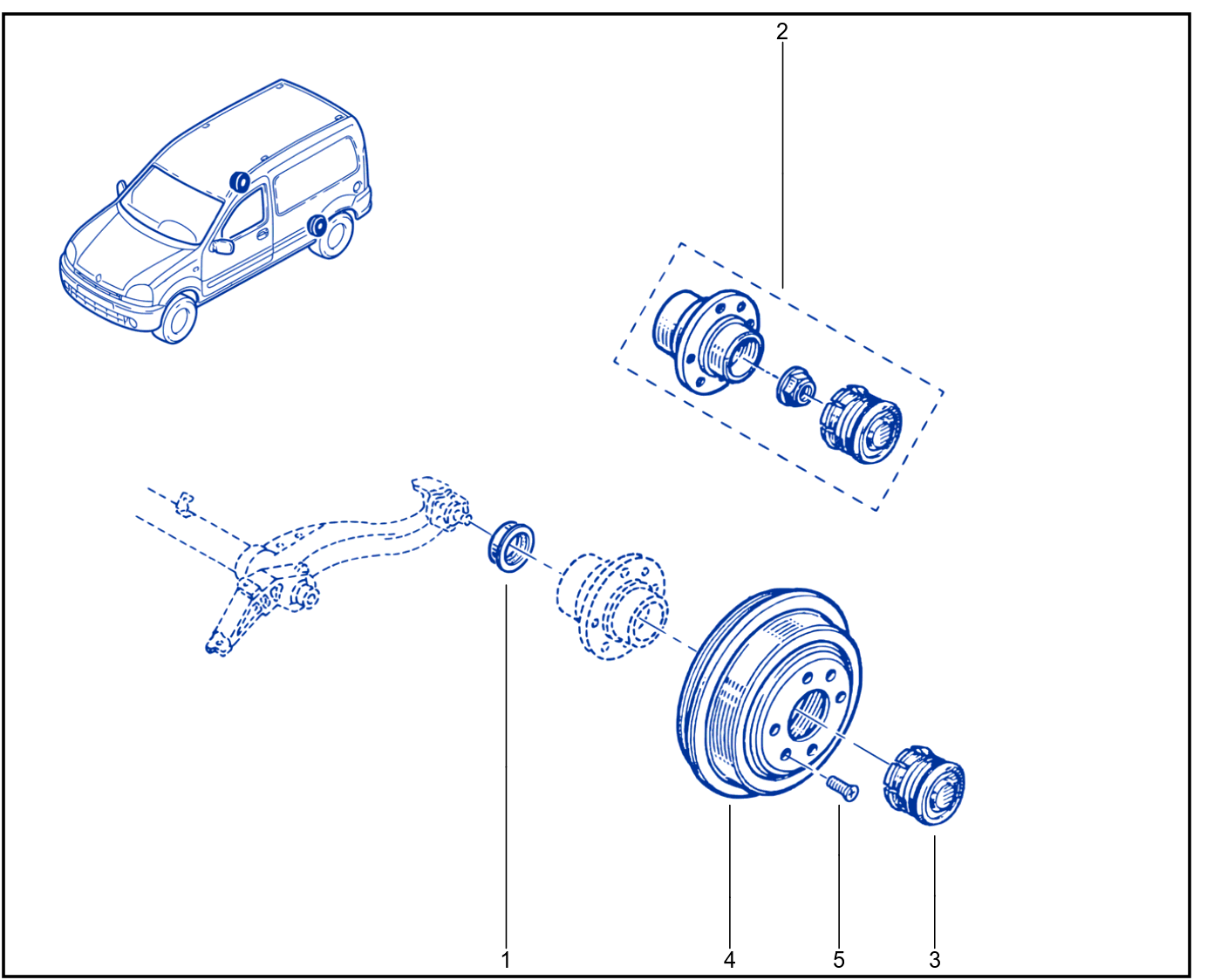 Rear Axle Component - 01009188