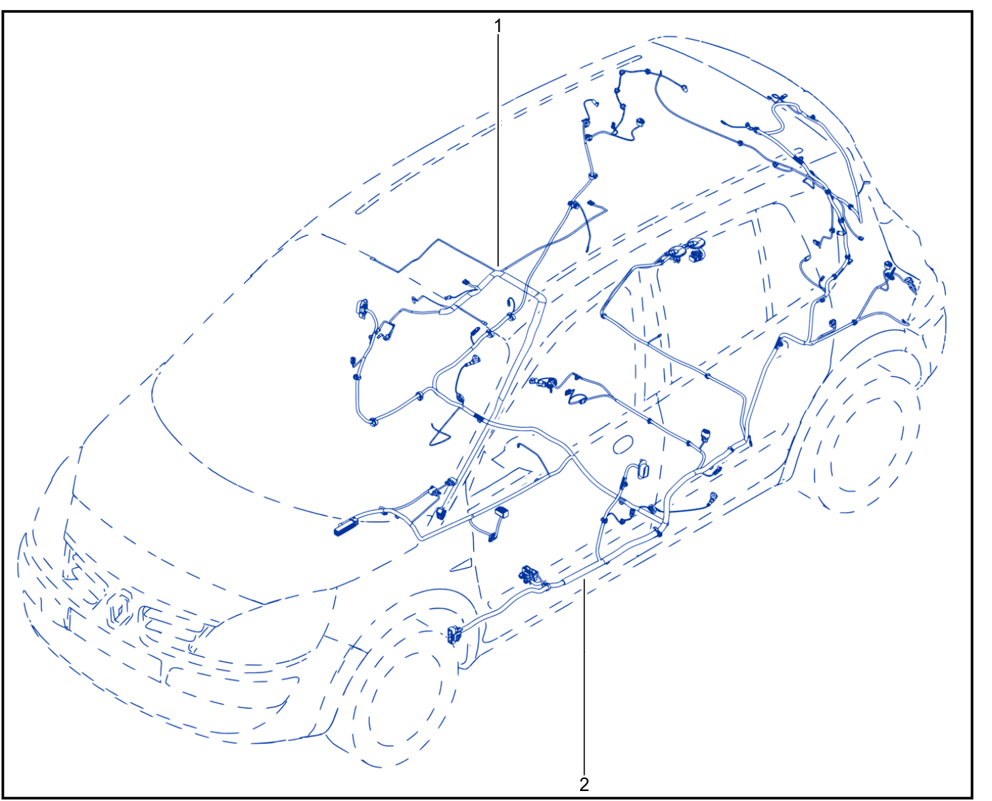 Wiring - Passenger Compartment Components - 01009302