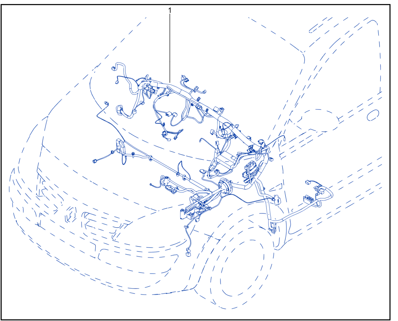 Wiring - Passenger Compartment Components - 01009307