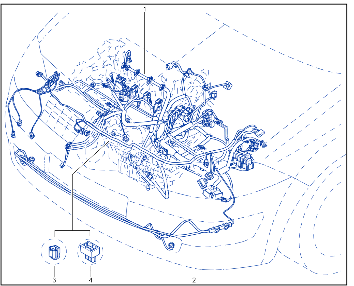 Wiring - Engine Components - 01009340