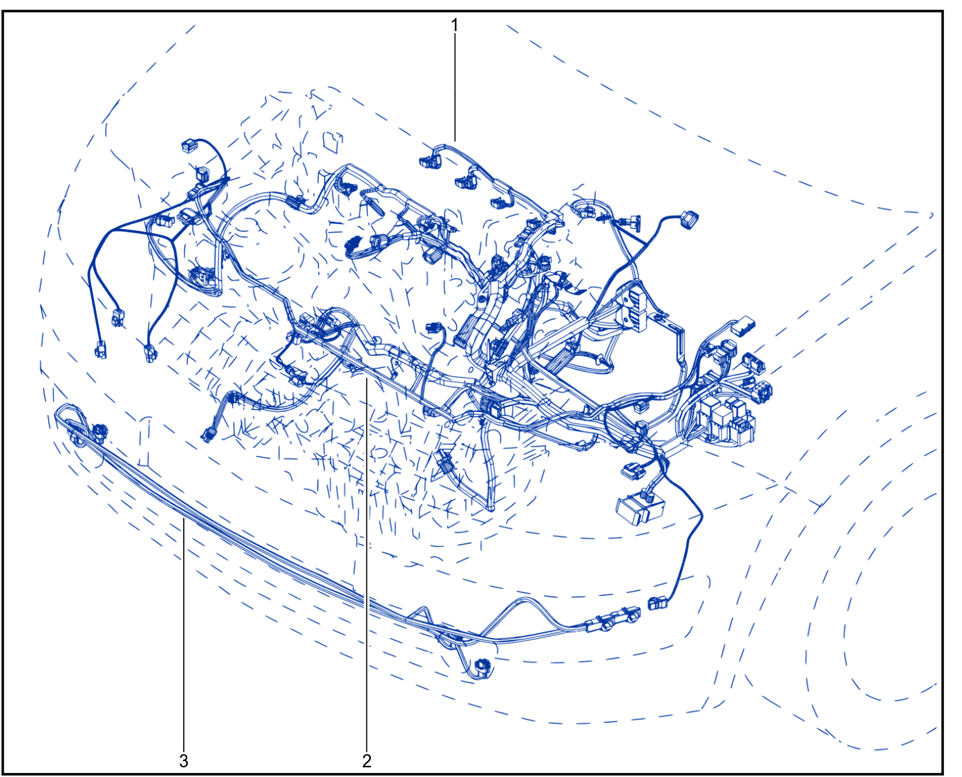 Wiring - Engine Components - 01009348
