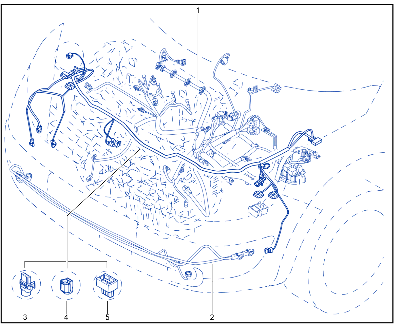 Wiring - Engine Components - 01009362