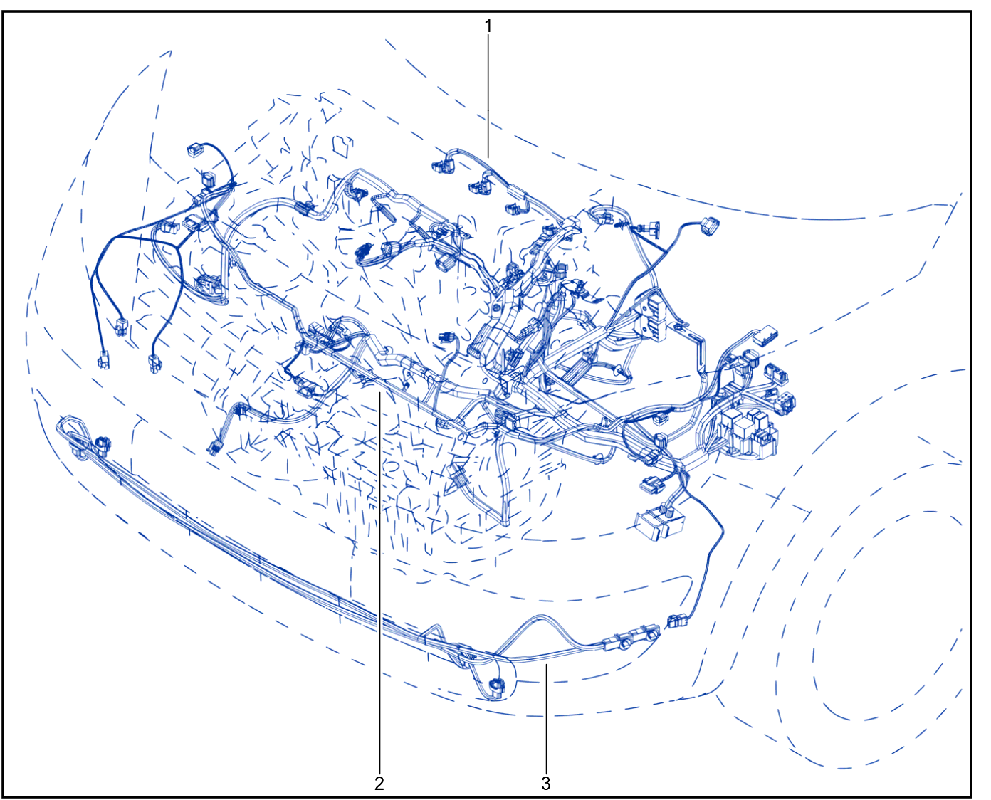 Wiring - Engine Components - 01009365