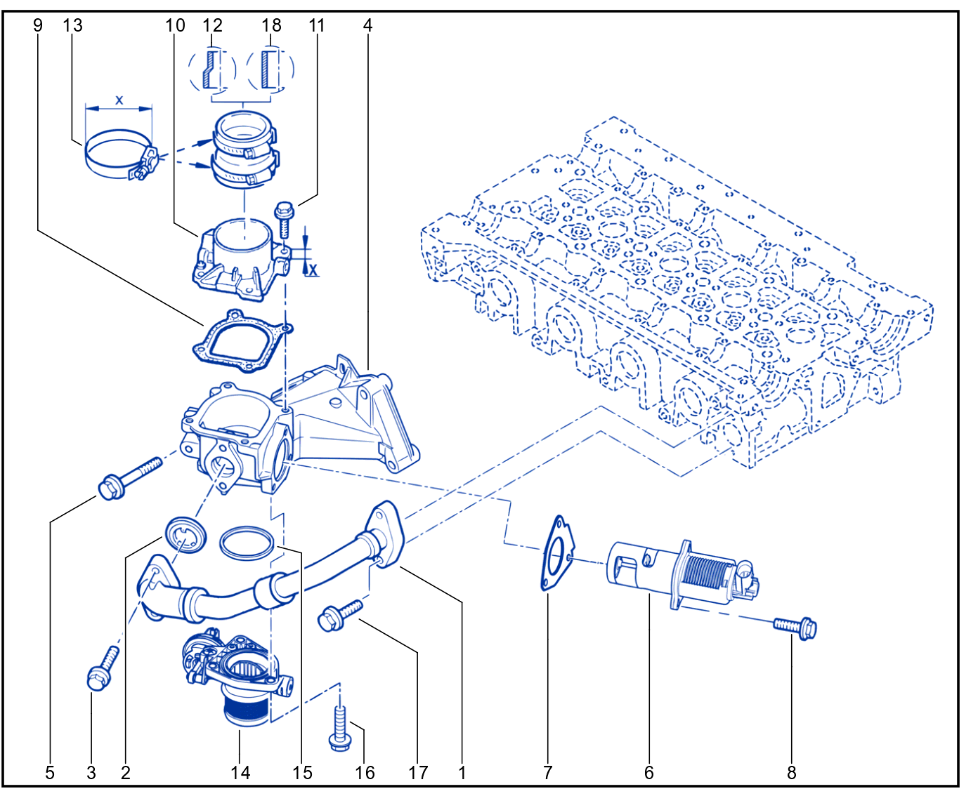 Exhaust Gas Recirculation - 01009567